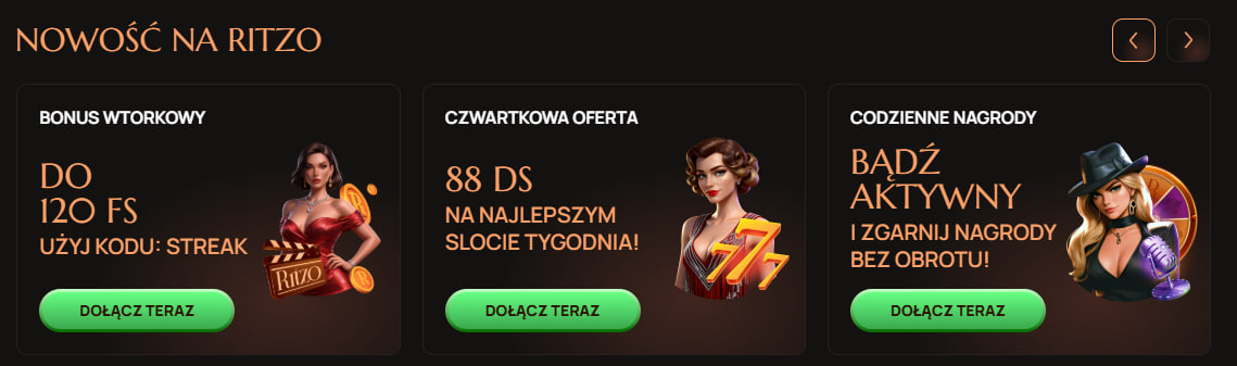 Baner Ritzo Kasyno